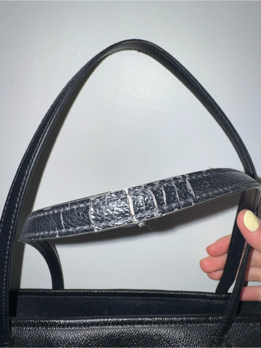 kate spade Black Pebbled Leather Tote - Picture 4 of 4